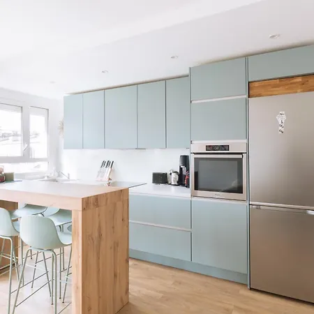 Beautiful Apart For 2 In Les Buttes Chaumont Apartament *